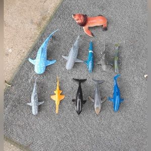 Sea Creatures Toy Set